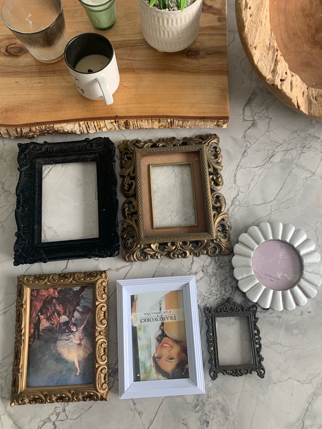Assorted frames