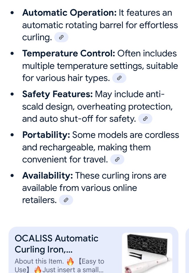 CURLING iron, hair, self rotating deluxe - photo 4