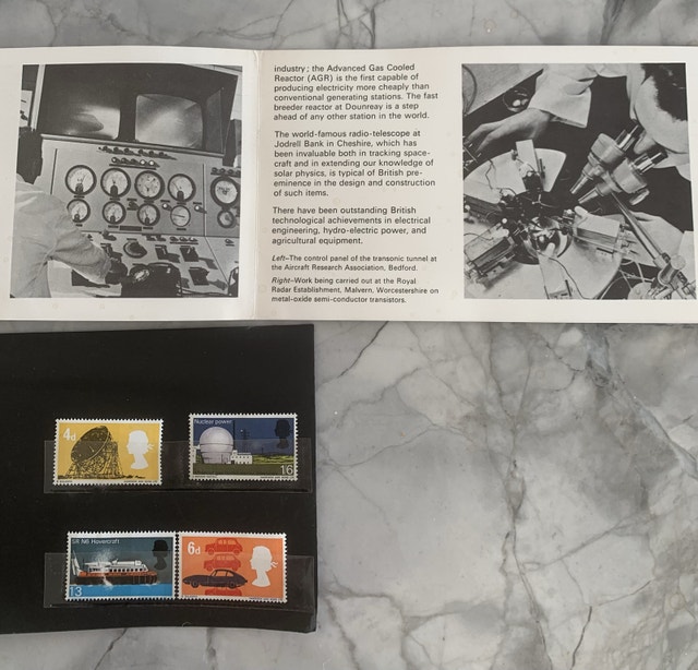 British E-Type Jaguar Technology Series Collector Stamps - photo 5