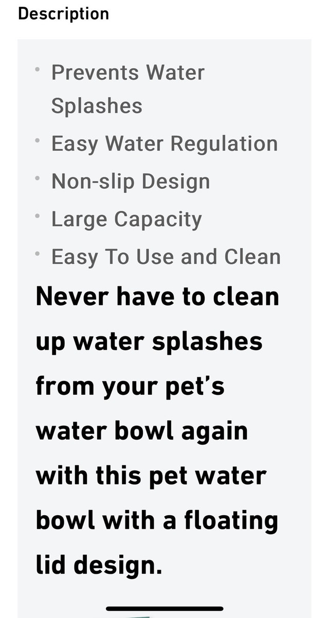 Dog bowl no splash - photo 4
