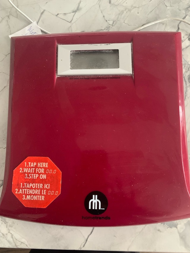 Bathroom Weigh Scale & Luggage Weight