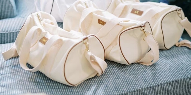 Duffle bag weekender, high-quality canvas, leather tote, sho - photo 2