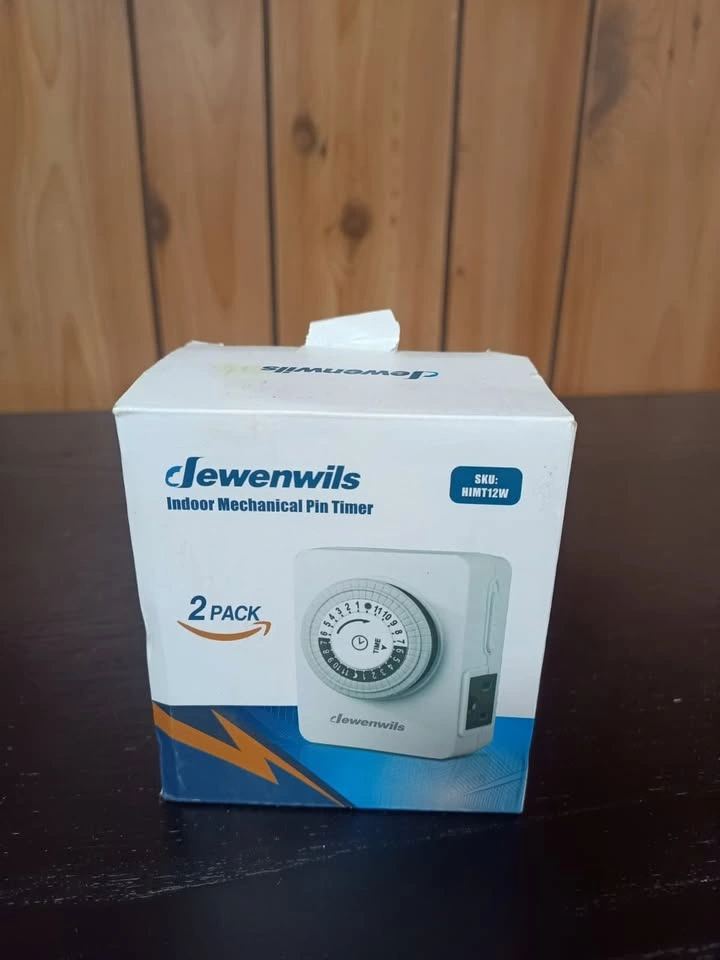 2 Pack Mechanical Timer Outlet - New - photo 2