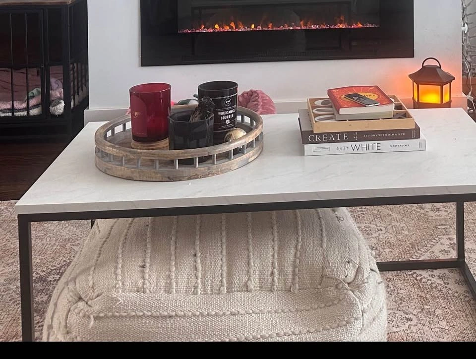 White and black Coffee table - photo 2