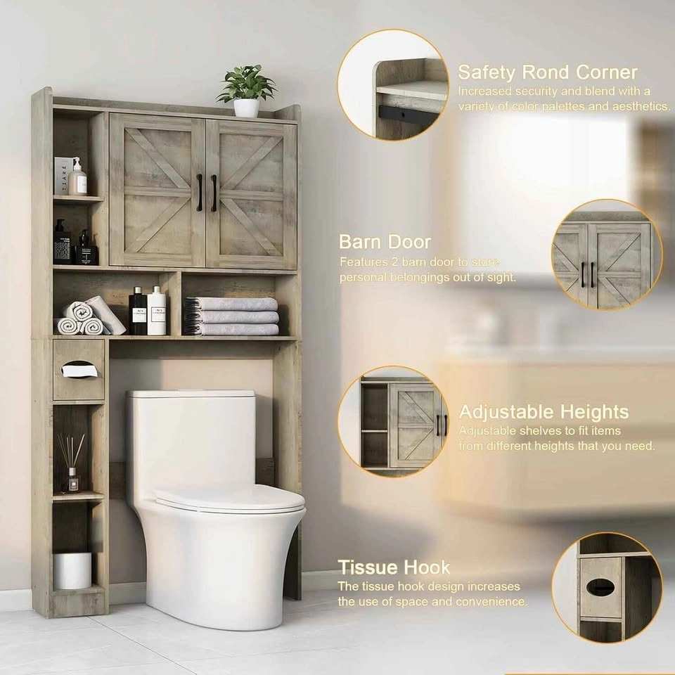 Vabches Over The Toilet Storage Cabinet - photo 3