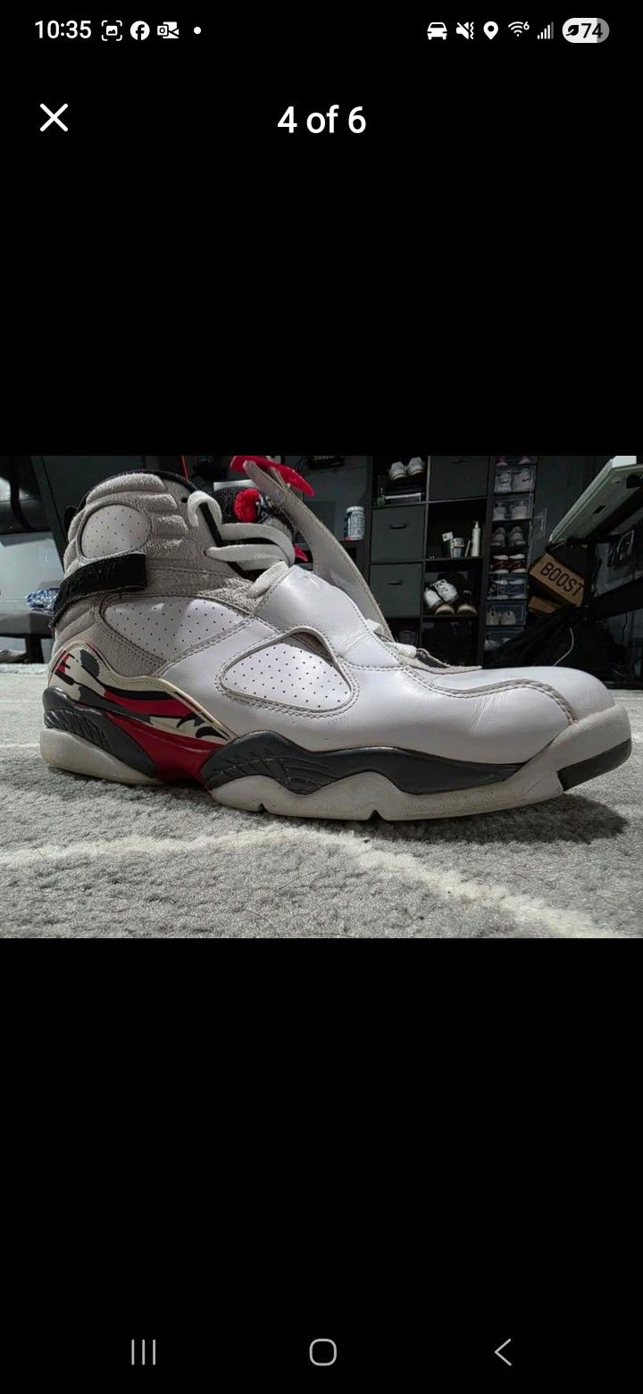 Jordan 8's Bugs Bunny Sz 12 - photo 3