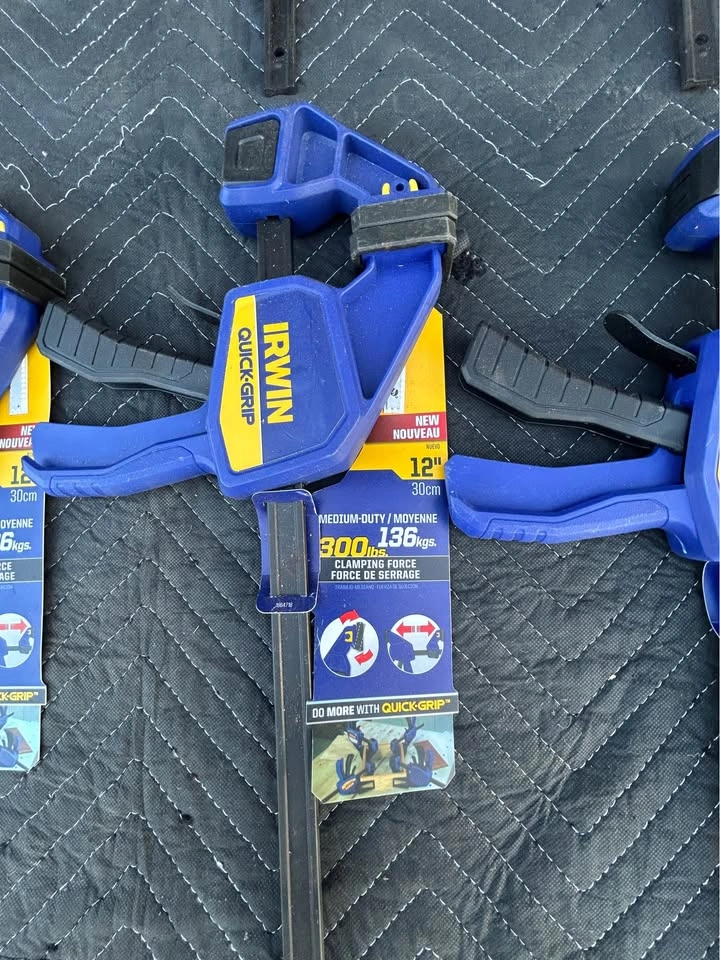 10 NEW Irwin Quick-Grip 12" Bar Clamps - photo 2