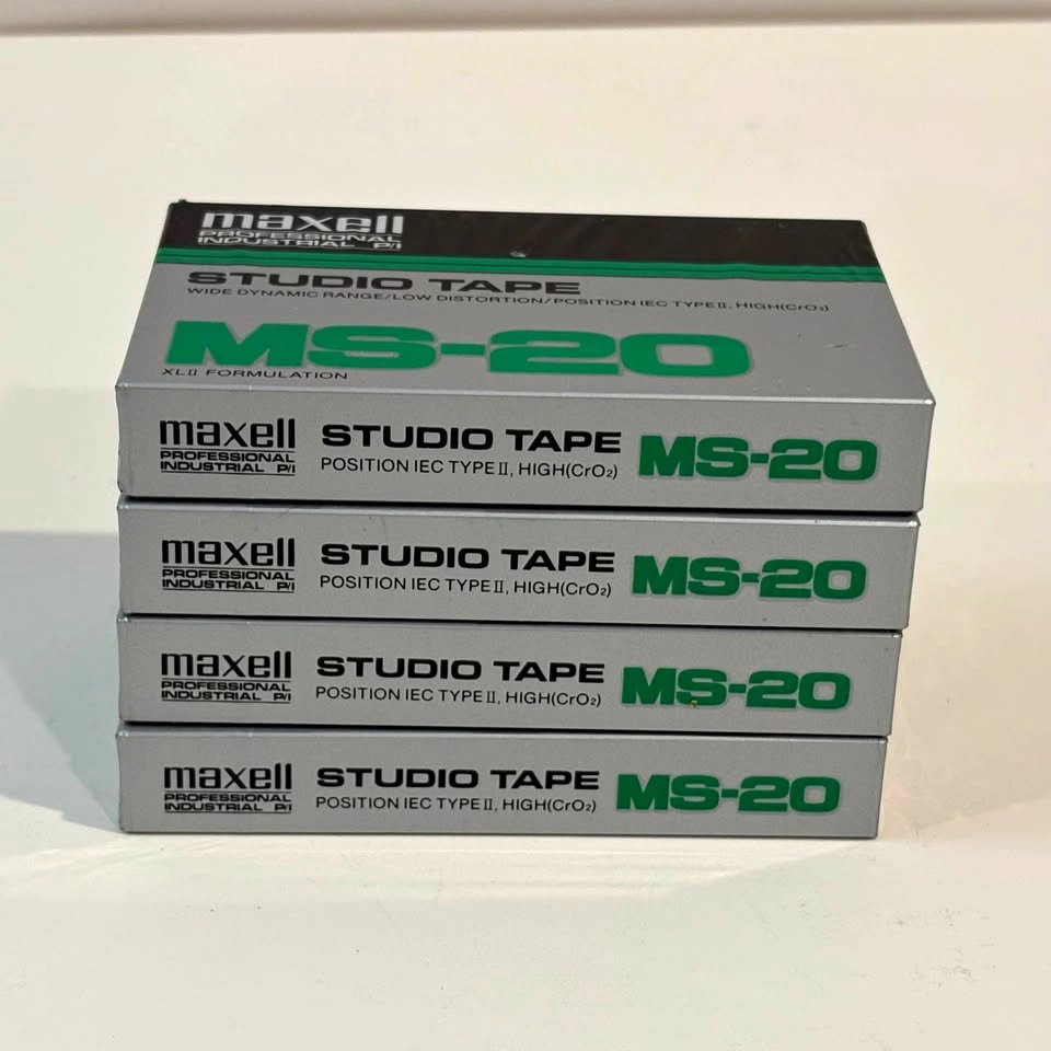 Maxell Professional MS-20 Studio Tape Cassettes