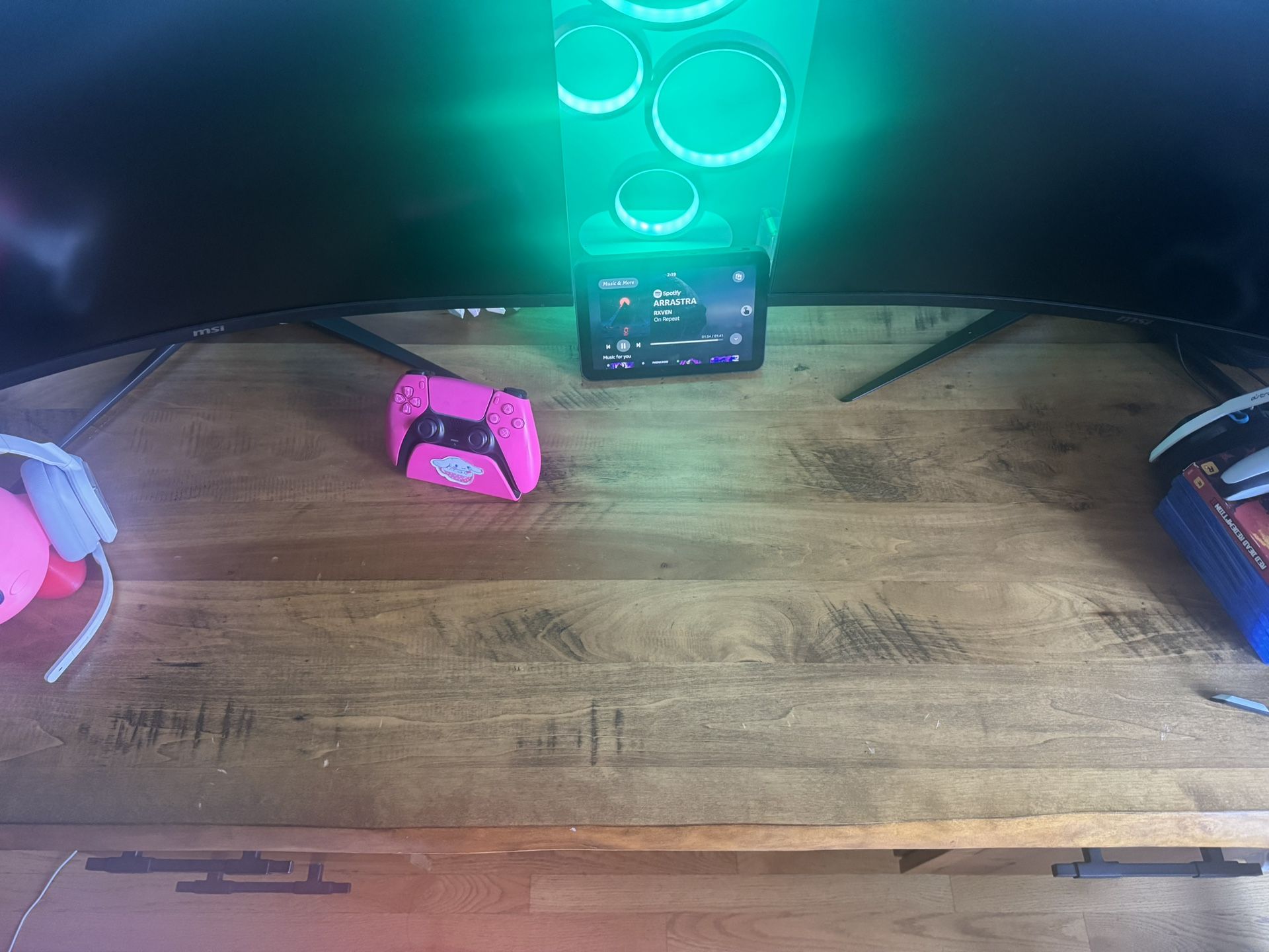 Modern Wood Desk - photo 3