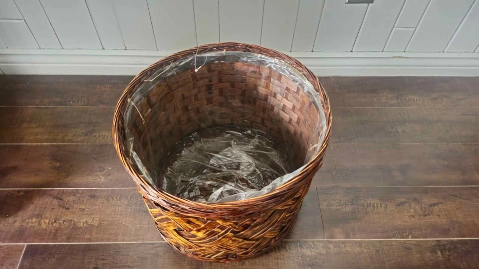 Decorative Woven Basket / Planter Basket - photo 2