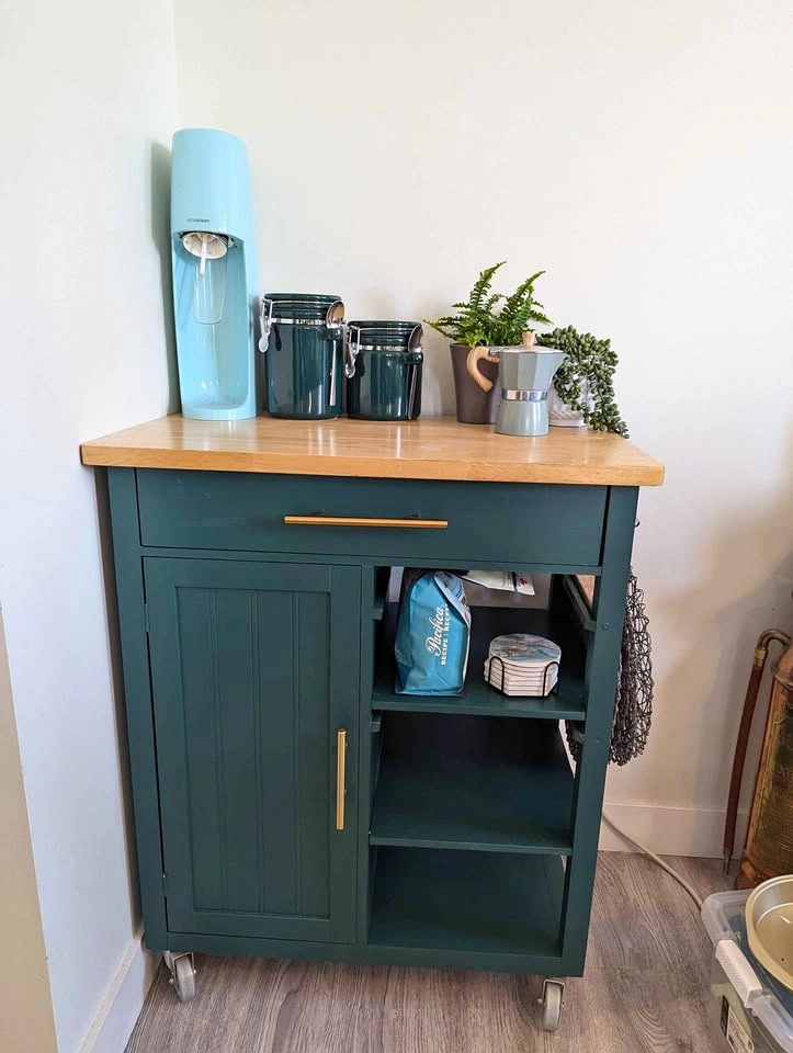 Ikea Kitchen Island Coffee / Bar Cart