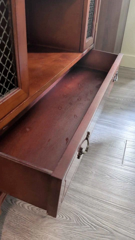 Antique Cherry Wood Credenza - photo 5