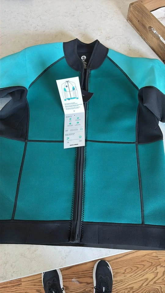 Sea Doo Wet Suit Jacket Long Sleeve New, Men's Large - photo 3