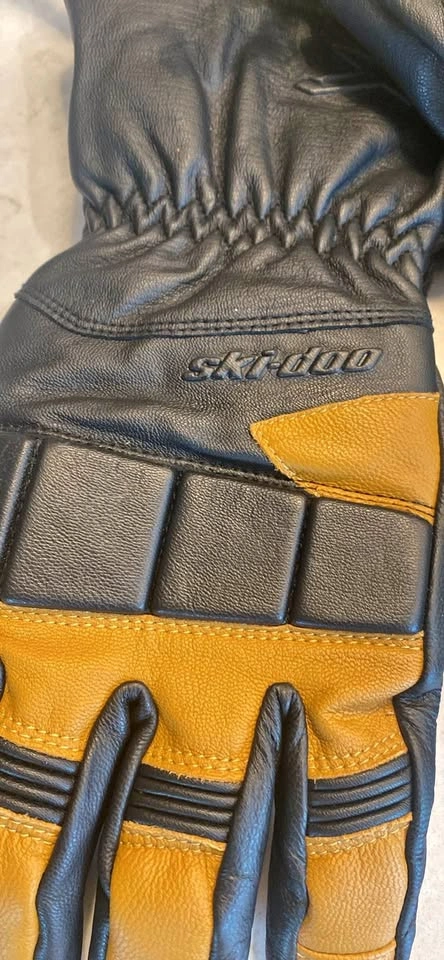 Ski Doo Leather Gloves New 2xl