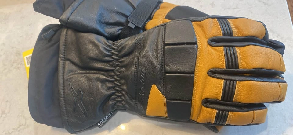 Ski Doo Leather Gloves New 2xl - photo 5