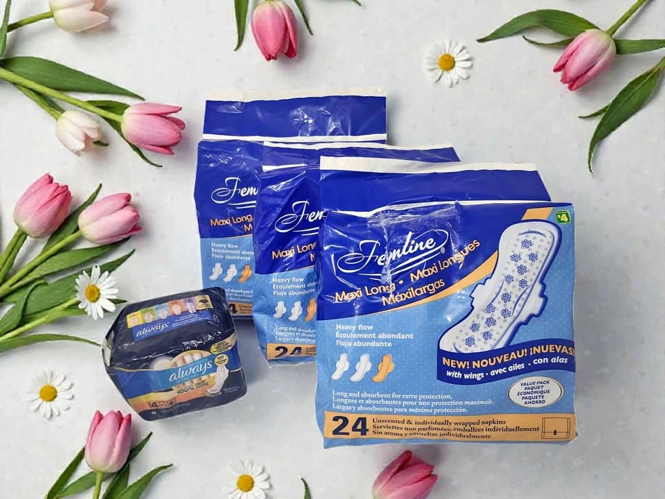 Femline Maxi Long Pads, 4 for $8