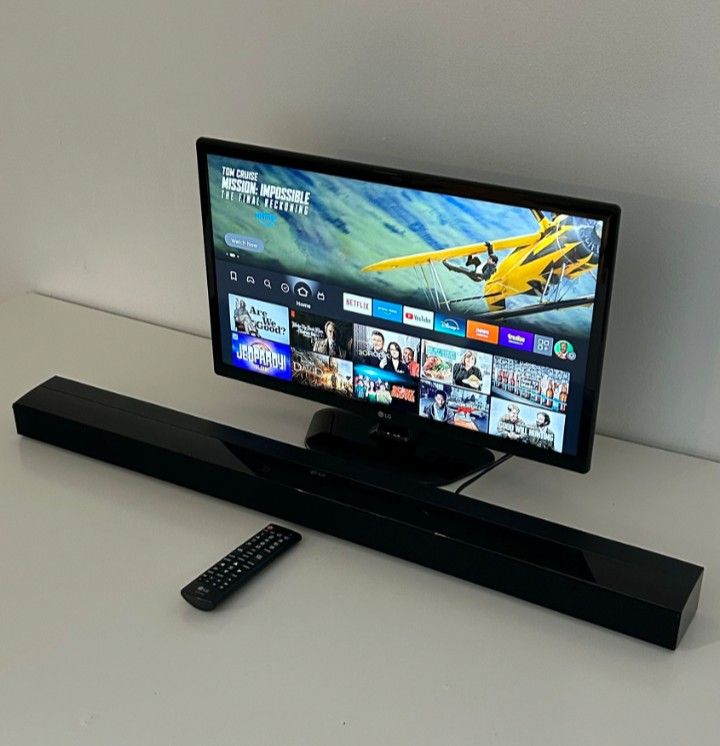 LG 24” LCD TV Complete System