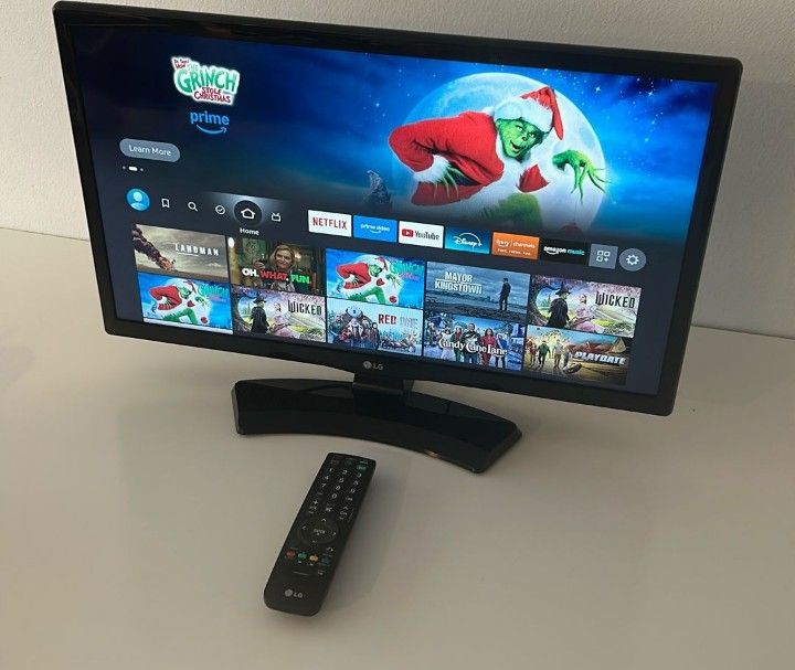 LG 24" HD LED TV + Remote - photo 2