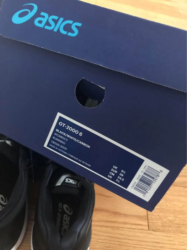 Black Asics GT-2000 Running Shoes - photo 4
