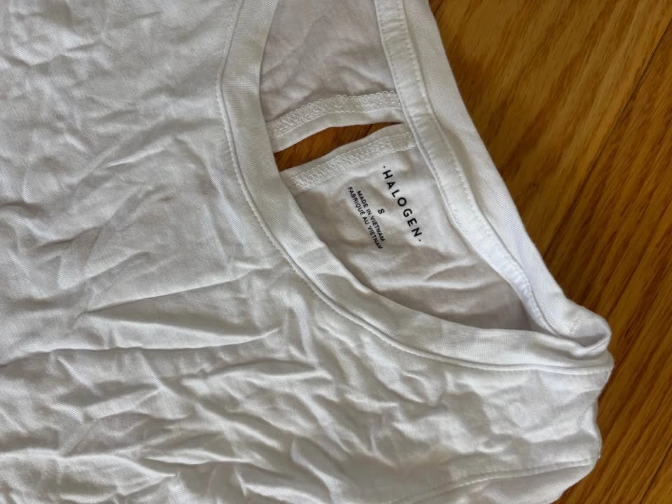 Halogen White Tank Top - Size S - photo 2