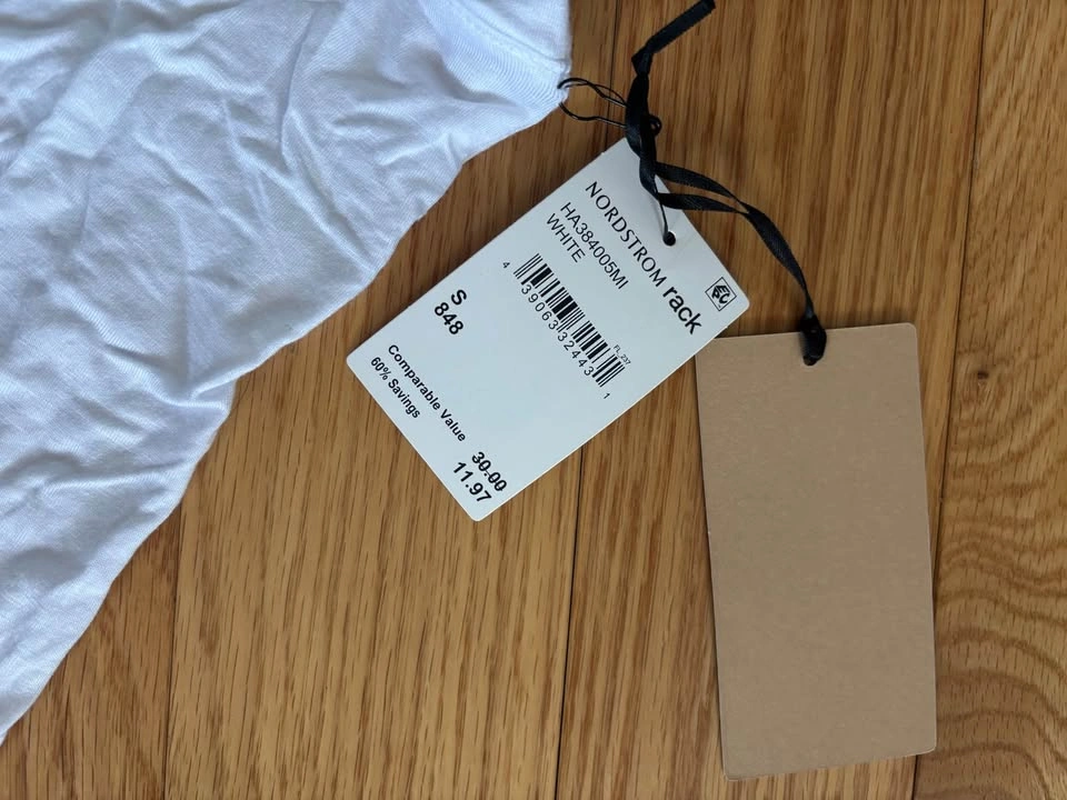 Halogen White Tank Top - Size S - photo 3