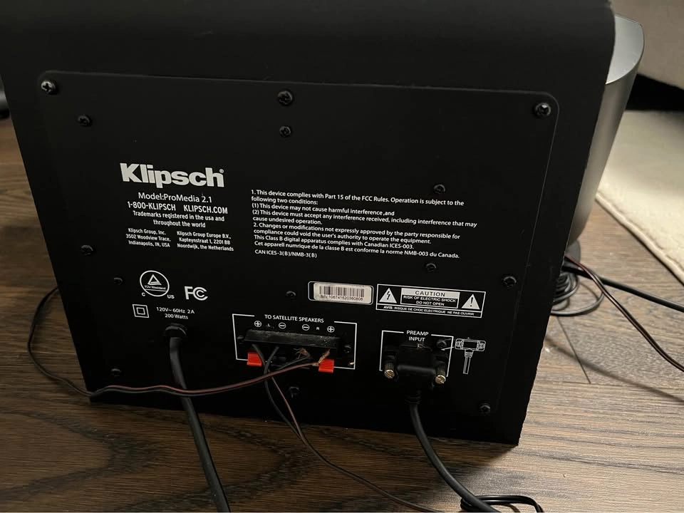 Klipsch ProMedia 2.1 Speaker System - photo 2