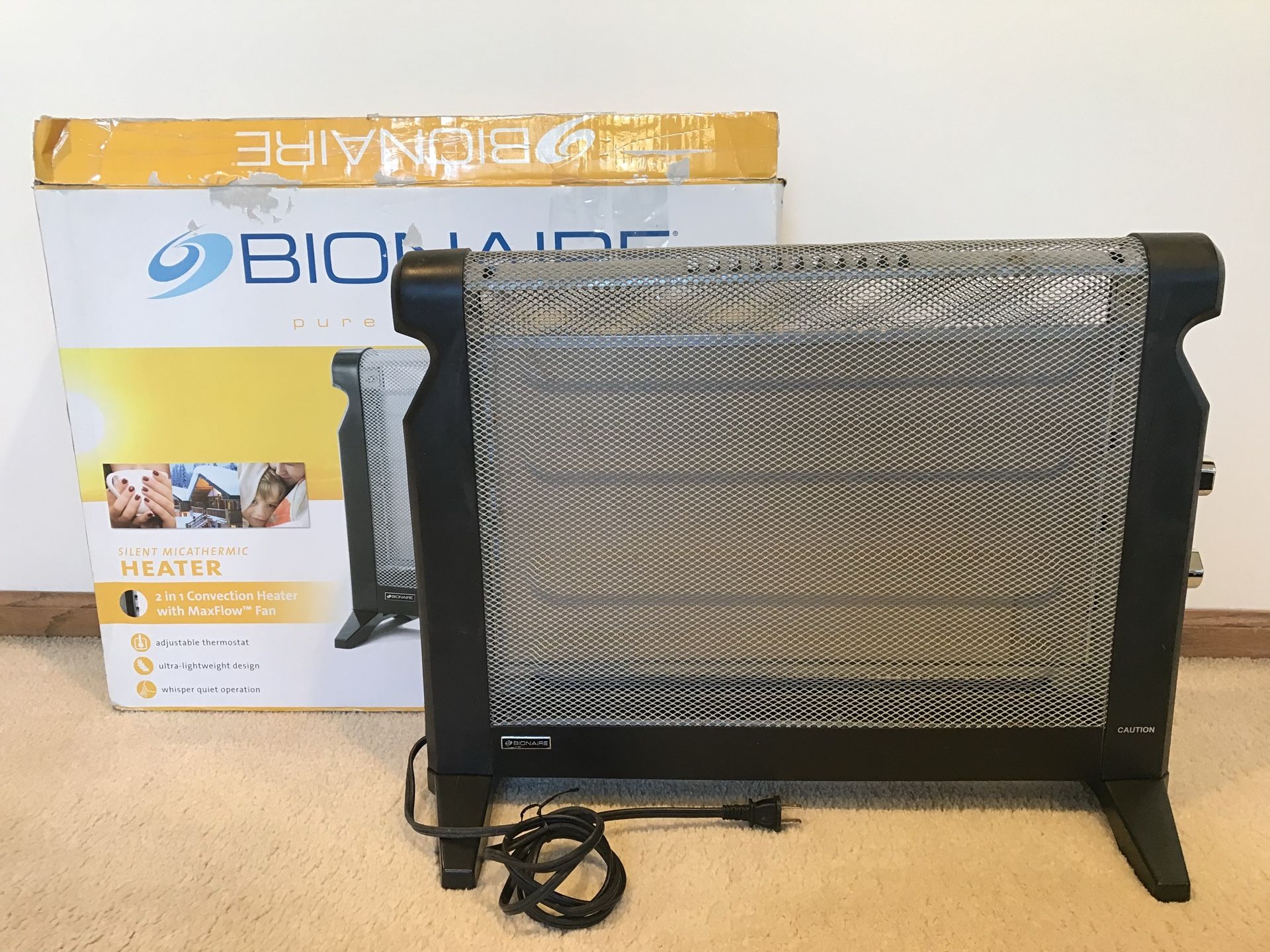 BIONAIRE BH 1551 PORTABLE HEATER