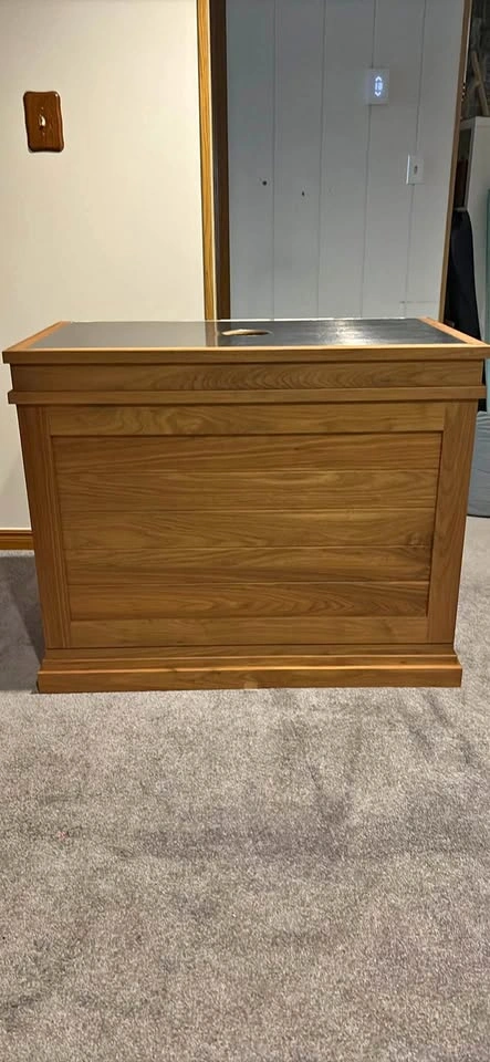 Walnut Custom Hood Cover