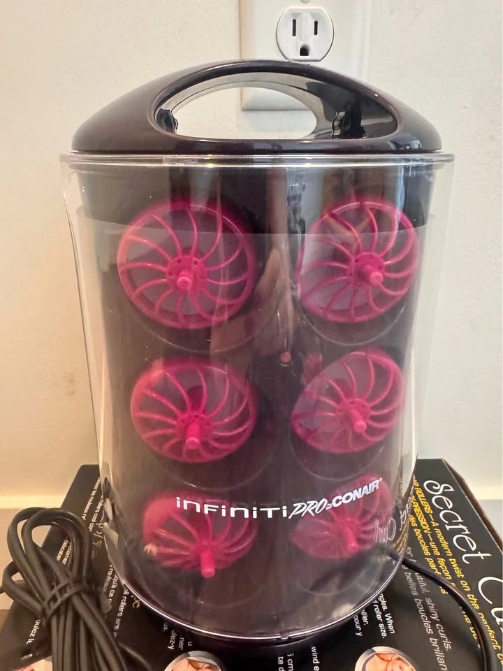 Conair Infinity Pro Secret Curl NEW IN BOX - 12 Snap Rollers