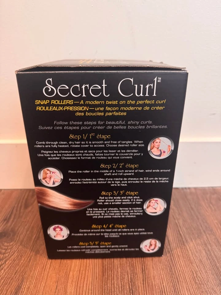 Conair Infinity Pro Secret Curl NEW IN BOX - 12 Snap Rollers - photo 4