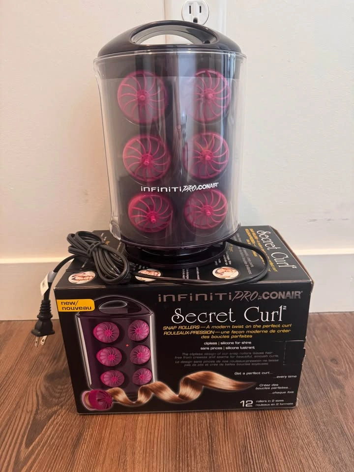 Conair Infinity Pro Secret Curl NEW IN BOX - 12 Snap Rollers - photo 5