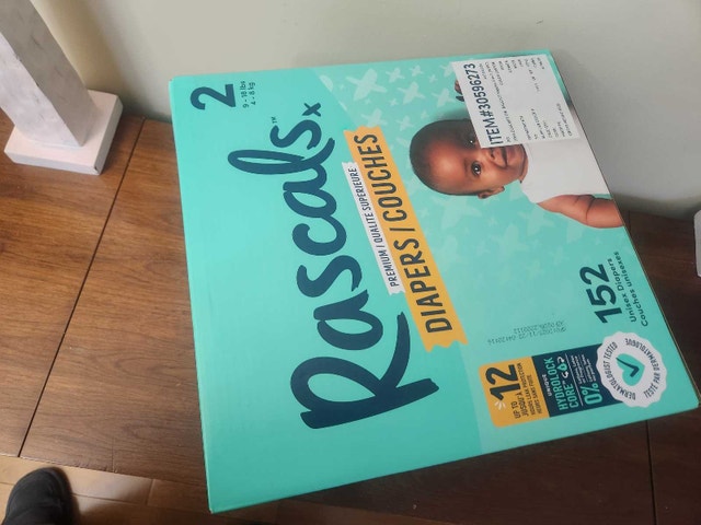 Baby diapers rascals 2 (152pack) - photo 2