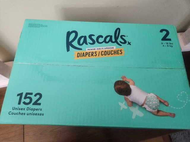 Baby diapers rascals 2 (152pack) - photo 4