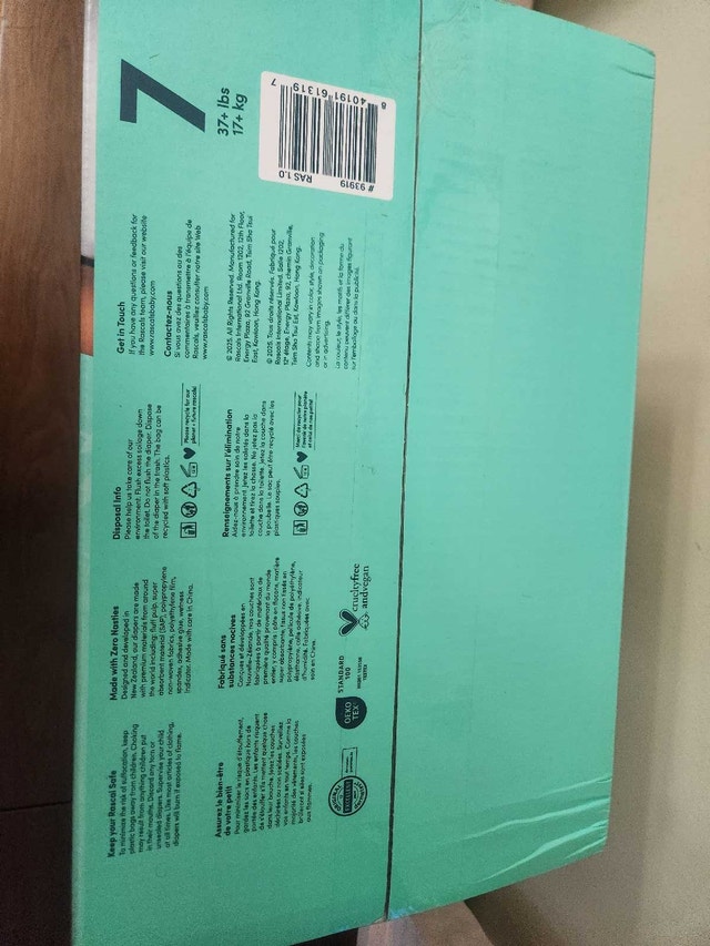 Baby Diapers Rascal Size 7 (90 Pack) - photo 3