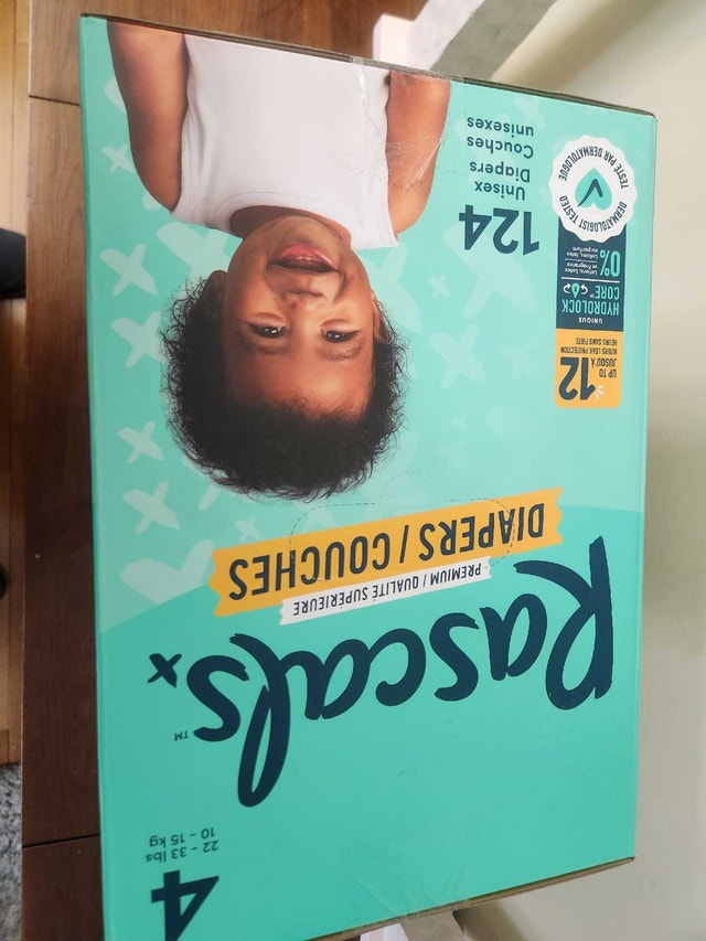 Rascal's Baby Diapers Size 4 (124 count) - photo 5