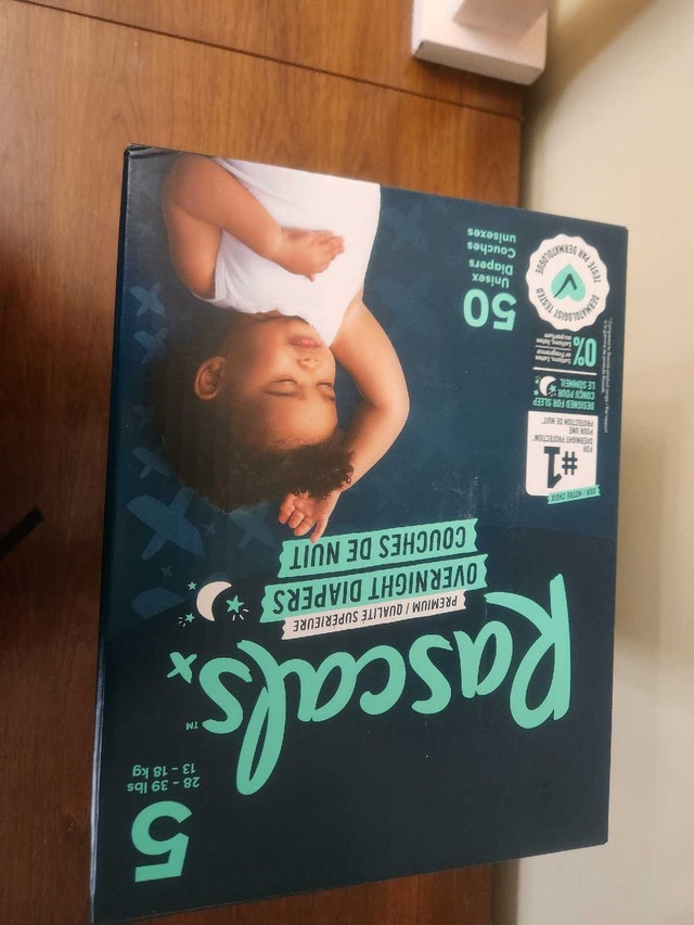 Rascals Size 5 Overnight Diapers (50 Pack) - photo 3