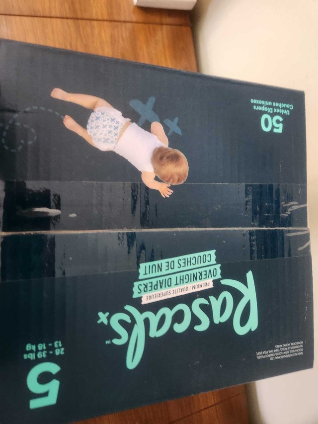 Rascals Size 5 Overnight Diapers (50 Pack) - photo 4