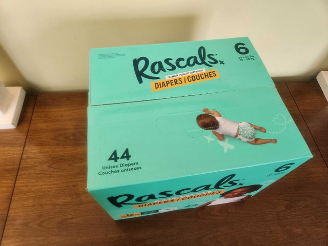 Rascals Diapers Size 6 (44 Pack) - photo 2