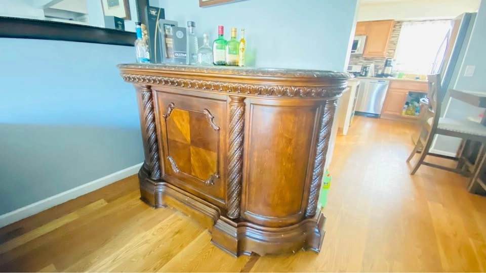 Wood bar high stools - photo 2