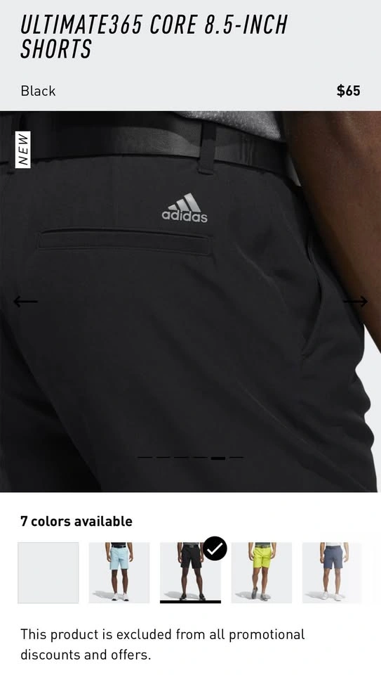 ULTIMATE365 CORE 8.5-INCH SHORTS