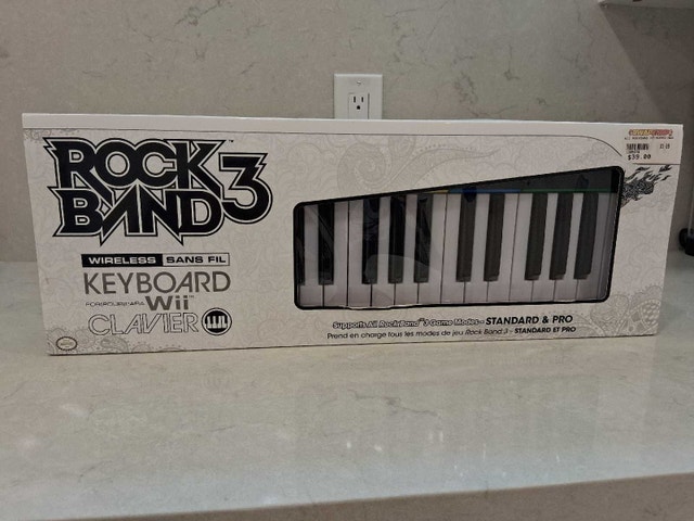 Nintendo Wii Keyboard for Rock Band 3