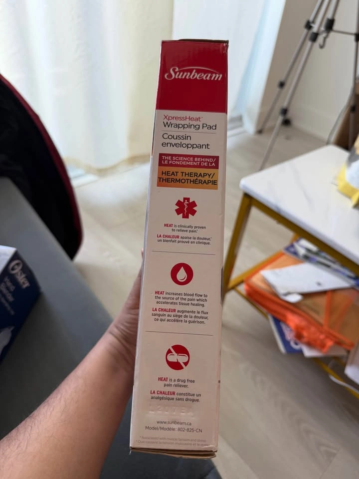 Sunbeam XpressHeat Heating Pad (Brand New) - photo 3