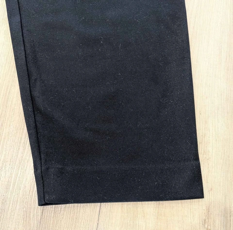 OAK + FORT Black Pull-On Pants | Elastic Waist Minimalist Trouse - photo 4