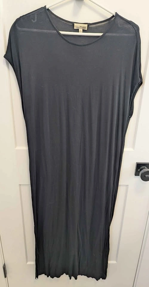 Wilfred Free Black Maxi Dress | Minimalist Capsule Wardrobe | So - photo 4