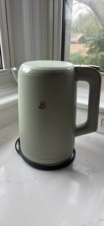 Drew Barrymore Electric Kettle | Sage Green | Modern - photo 3