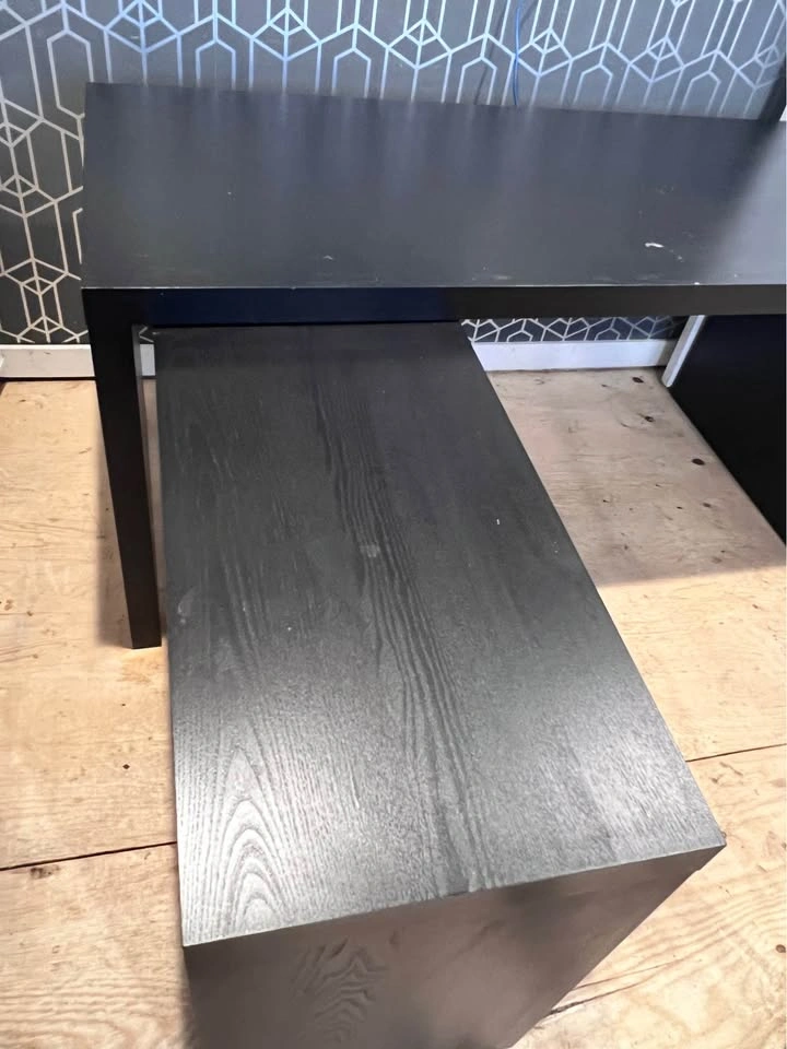 Black Extendable Desk - photo 4