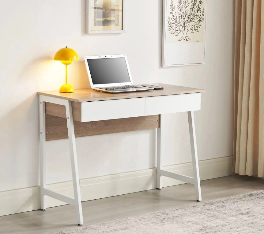 Mainstays 2 drawer computer desk with USB charger