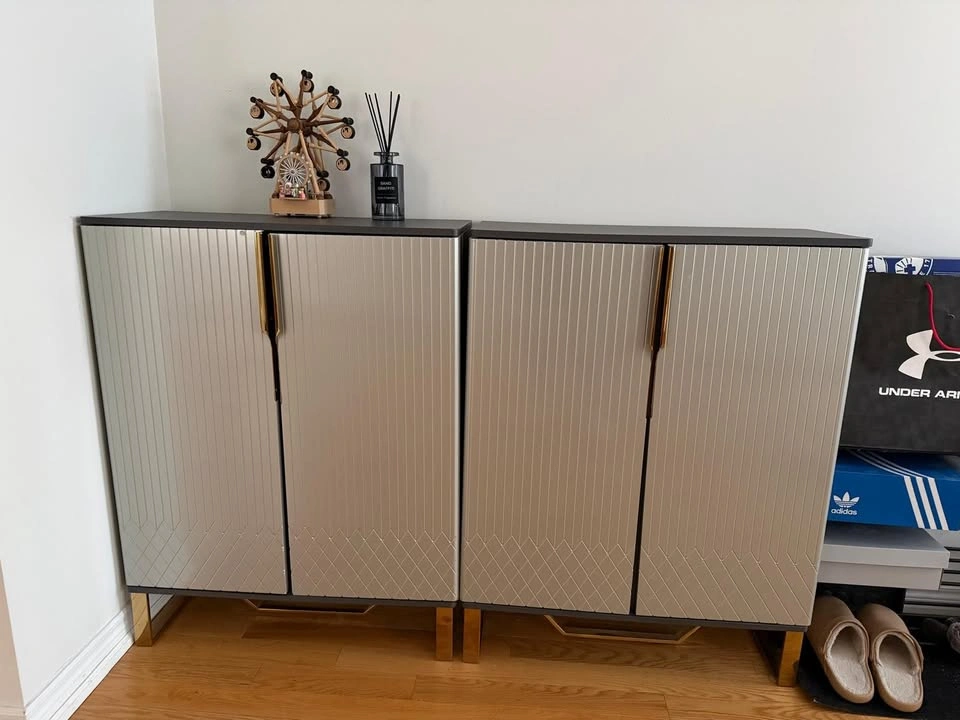 Solid Wood Shoe Cabinet