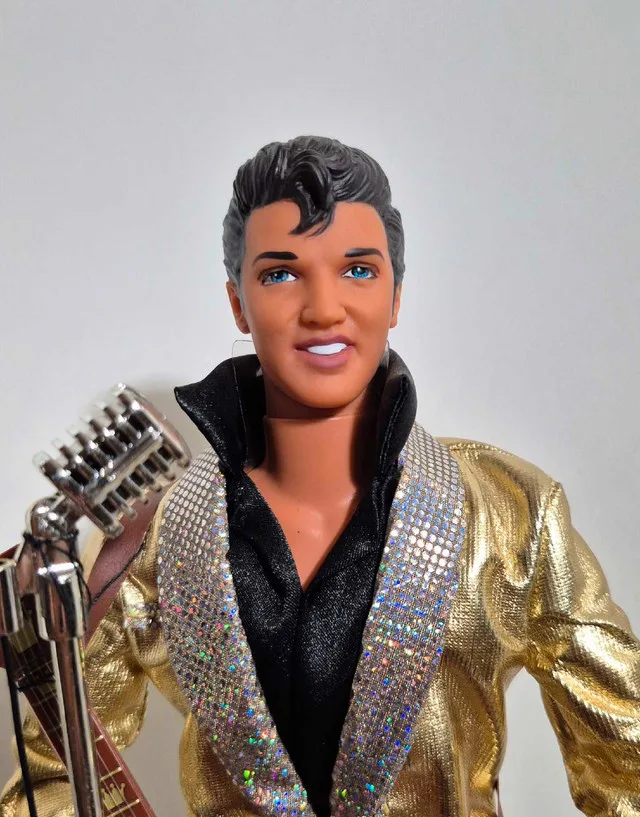 Mattel Barbie Loves Elvis Doll thumbnail