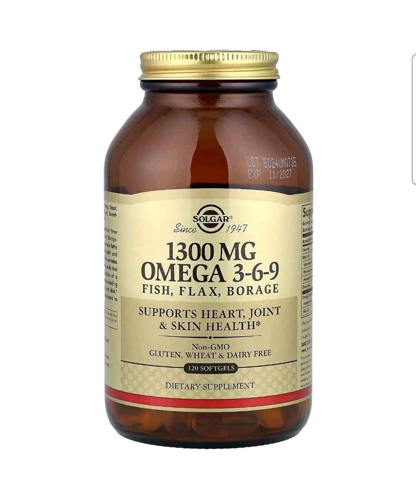 Omega 3-6-9 (120 Softgels) Sealed